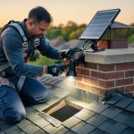 Why Your Chimney Cleaner Needs Off-Grid Solar Lighting (And How It Keeps Your Home Safer)